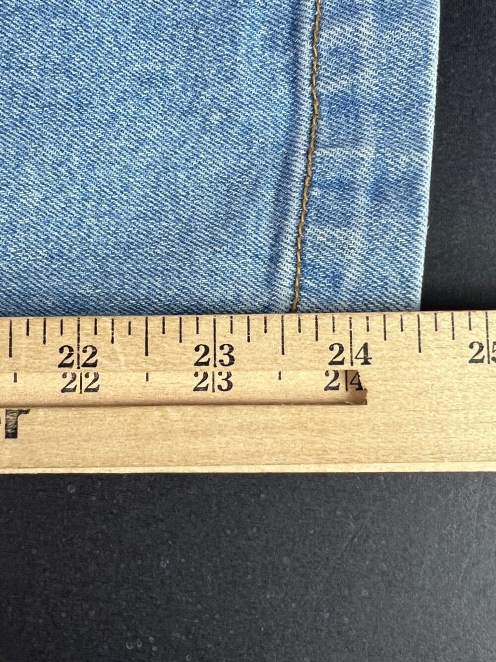 Driftwood Jeans Women's 31x25* Charlee High Rise Wide Leg Crop Blue Denim Tag 29 - Picture 12 of 16